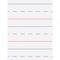 Pacon Handwriting Tablet, White, 1/2 in x 1/4 in x 1/4 in Ruled Long, 12in. x 9in., 40 Sheets, 12PK PCAR12556 - alternate 3